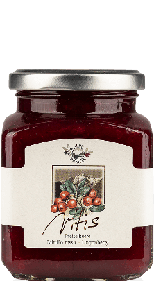 Vitis Fruchtaufstrich Preiselbeere Alpe Pragas 335g