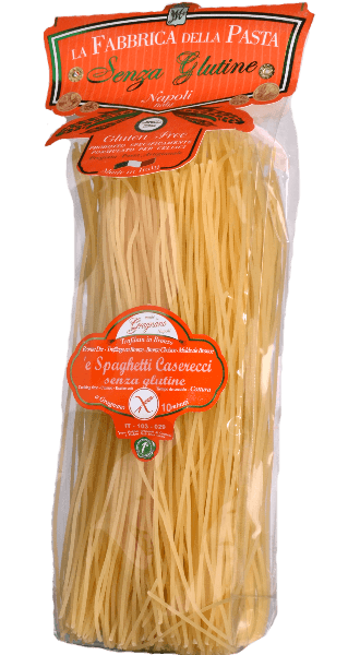 La Fabbrica della Pasta Pasta di Gragnano IGP è Spaghetti Casarecci - glutenfreie Pasta 500g