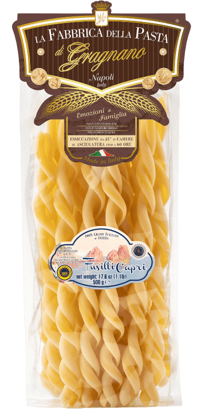 La Fabbrica della Pasta Pasta di Gragnano IGP Fusilli Capri 500g