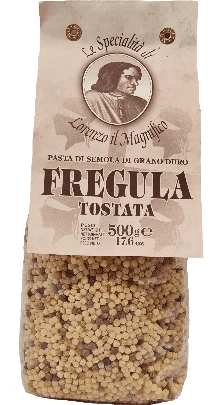 Lorenzo il Magnifico Fregula Nero di Seppia - mit Tintenfischtinte 500g