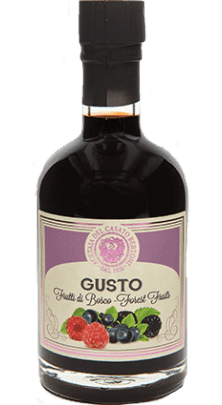 Condimento ai Frutti di Bosco Linea Gusto Acetaia del Casato Bertoni