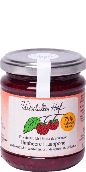 Himbeere Fruchtaufstrich BIO Partschiller Hof