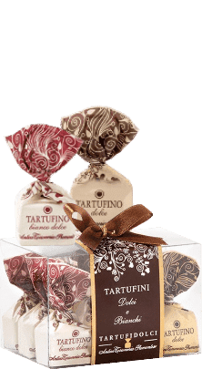 Tartufini Dolci e Bianchi 9stk - Antica Torroneria Piemontese