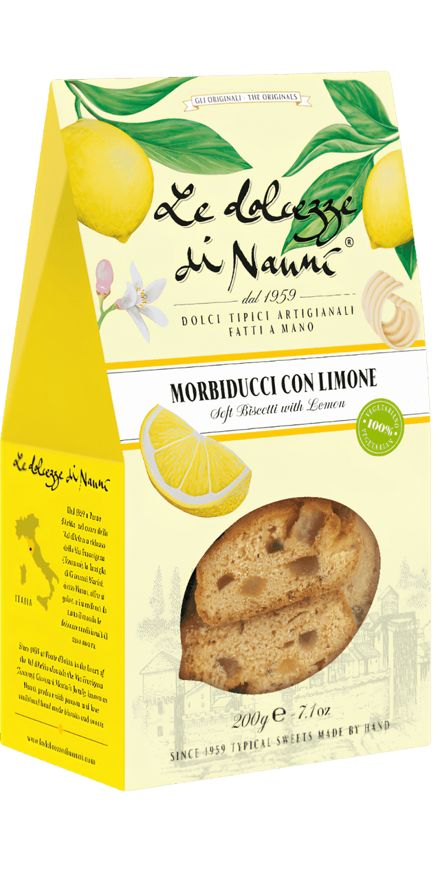 Morbiducci al Limone 200g - Le Dolcezze di Nanni