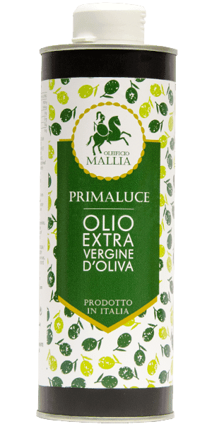Primaluce Olio Extra Vergine di Oliva Oleificio Mallia 500ml - Dose