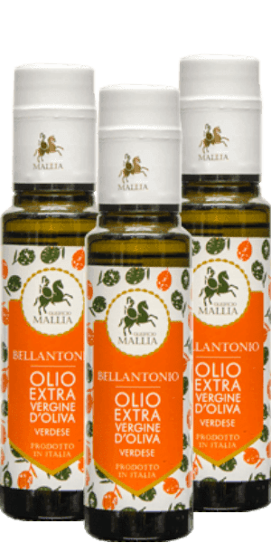 Olio Extra Vergine di Oliva Bellantonio Oleificio Mallia 3x 100ml