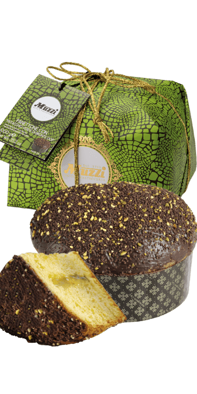 Muzzi Panettone con Pistacchio Verde di Bronte DOP 1kg