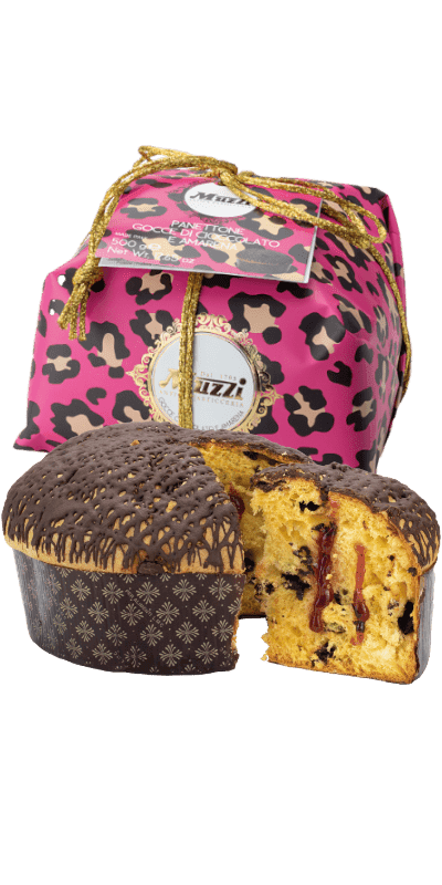 Muzzi Panettone Gocce di Cioccolato e Amarena 500g