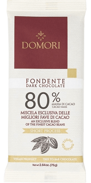 Cioccolato Fondente Extra 80% Cacao Domori