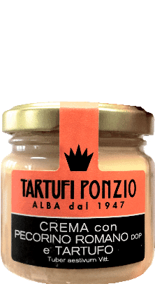 Crema con Pecorino Romano e Tartufo Tartufi Ponzio