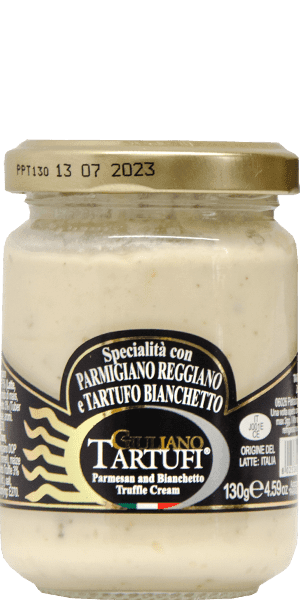 Trüffel-Sauce mit Parmigiano Reggiano und Bianchetto-Trüffel Giuliano Tartufi 80g