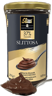 Slittosa streichzarte Creme mit Haselnüssen und Kakao Slitti