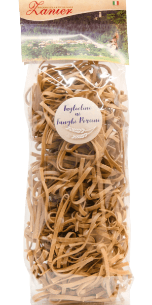Tagliolini ai Funghi Porcini Zanier Prodotti Artigianale