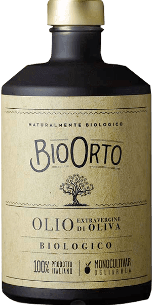 Olio Extra Vergine di Oliva Ogliarola Monocultivar Bio Orto BIO 500ml