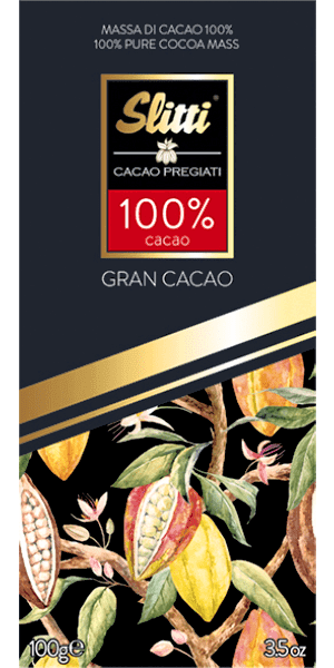 Gran Cacao 100% Kakao Tafel Slitti