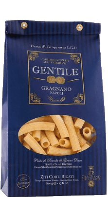 Pastificio Gentile Pasta di Gragnano IGP Ziti Corti Rigati 500g