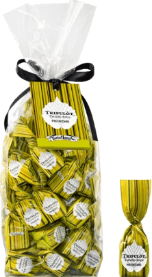 Trifulot Schokoladentrüffel mit Pistazie Tartuflanghe