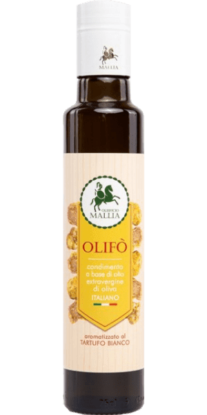 Olifò Extra Natives Olivenöl mit Weißem Trüffel-Aroma Oleificio Mallia