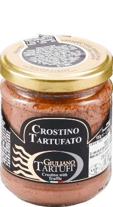 Crostino Tartufato Hühnerleberpastete mit Trüffel Giuliano Tartufi 180g