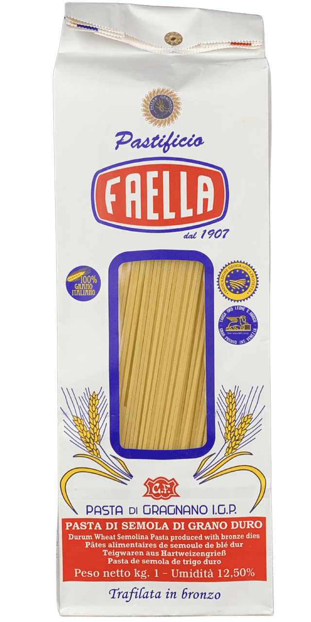 Spaghettini 1kg - Pastificio Faella Pasta di Gragnano IGP