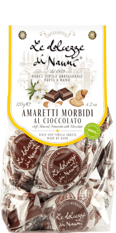 Amaretti Morbidi al Cioccolato 120g - Le Dolcezze dei Nanni