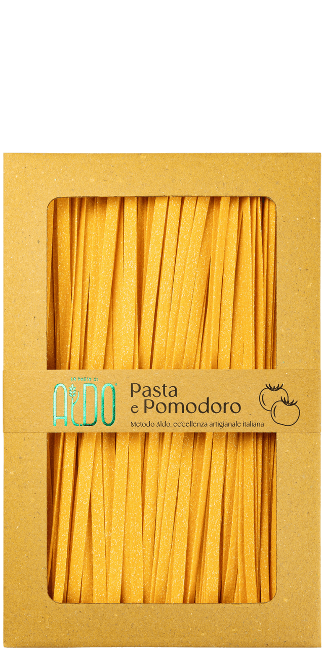 Pasta e pomodoro pasta secca all'uovo La Pasta di Aldo 250g