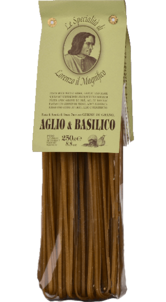 Lorenzo il Magnifico Linguine mit Knoblauch und Basilikum 250g