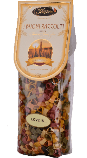 Pastificio Temporin I Buoni Raccolti Pasta Love is... 500g
