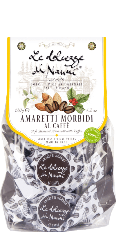Amaretti Morbidi al Caffè 120g - Le Dolcezze di Nanni