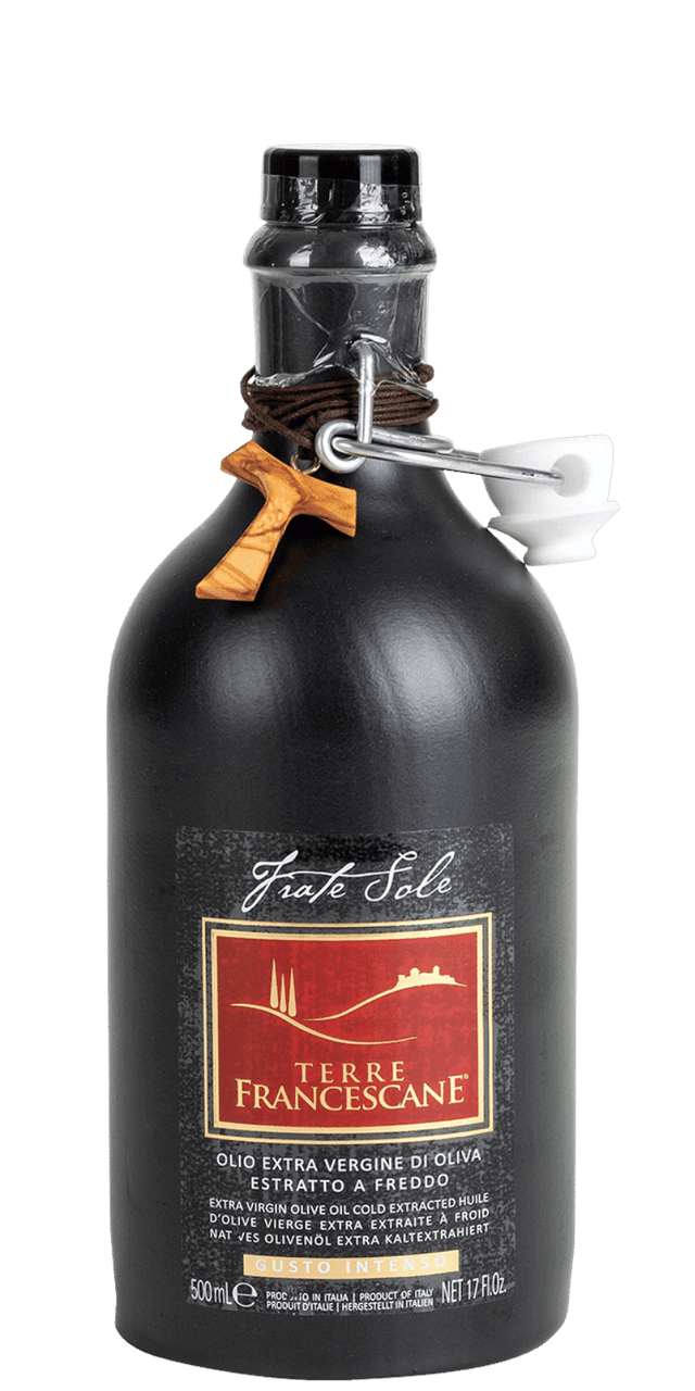 'Fratello Sole' Olio Extra Vergine di Oliva Keramikflasche - Terre Francescane
