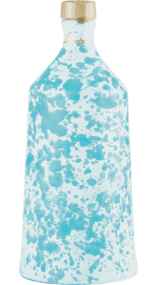 Olio Extra Vergine di Oliva Fruttato Medio Keramikflasche Schizzo Hellblau Lamantea 500ml