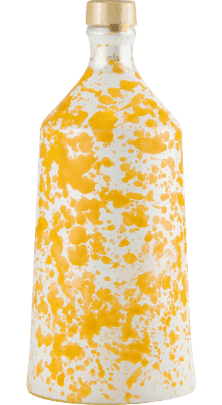 Olio Extra Vergine di Oliva Fruttato Medio Keramikflasche Schizzo Giallo Lamantea 500ml