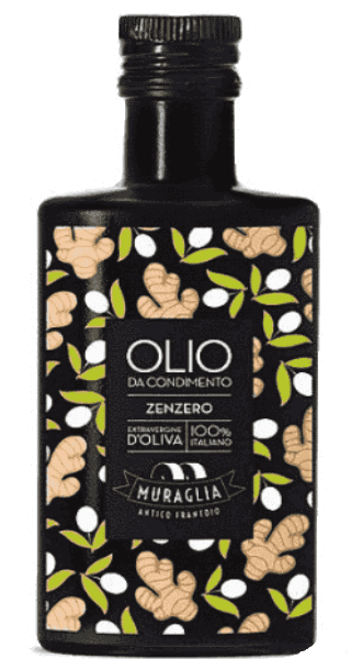 Frantoio Muraglia Olio Extra Vergine di Oliva da condimento Zenzero - mit Ingwer
