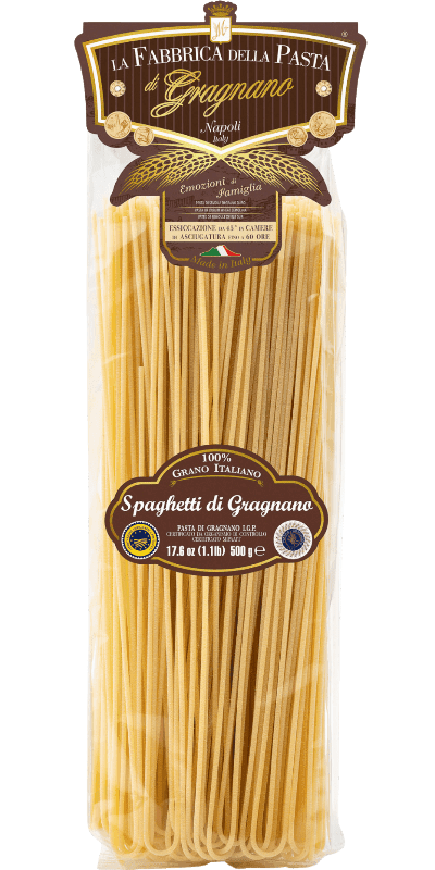 e' Spaghetti di Gragnano IGP 500g La Fabbrica della Pasta Pasta di Gragnano