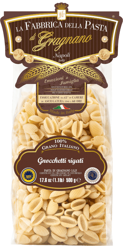 Gnocchetti Rigati IGP 500g La Fabbrica della Pasta Pasta di Gragnano