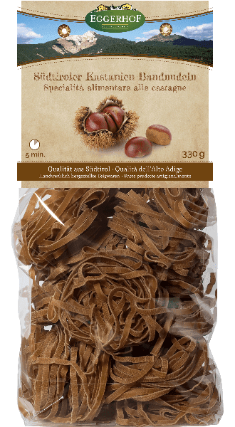 Eggerhof Südtiroler Kastanien Bandnudeln 310g