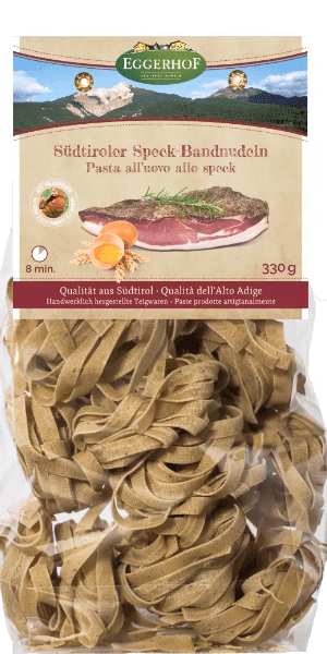 Eggerhof Bandnudeln mit Südtiroler Speck 310g