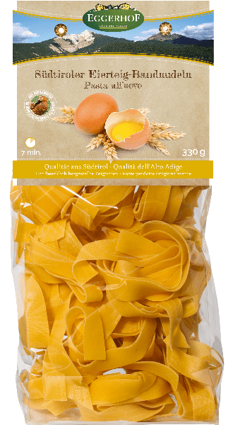 Eggerhof Südtiroler Eierteig Bandnudeln Pappardelle 310g