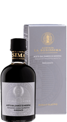 Acetaia La Bonissima Sigillo PLATINO Aceto Balsamico di Modena IGP Invecchiato