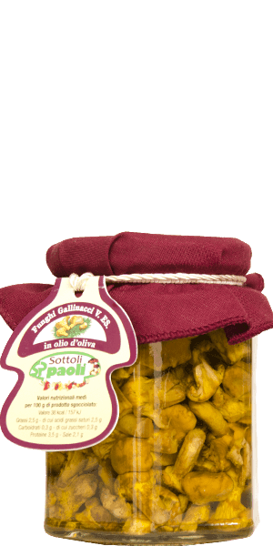 Funghi Finferli Gallinacci Pfifferlinge Sottolio Paolo