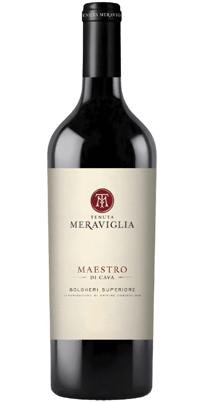 Bolgheri Rosso Superiore DOC Maestro di Cava Tenuta Meraviglia