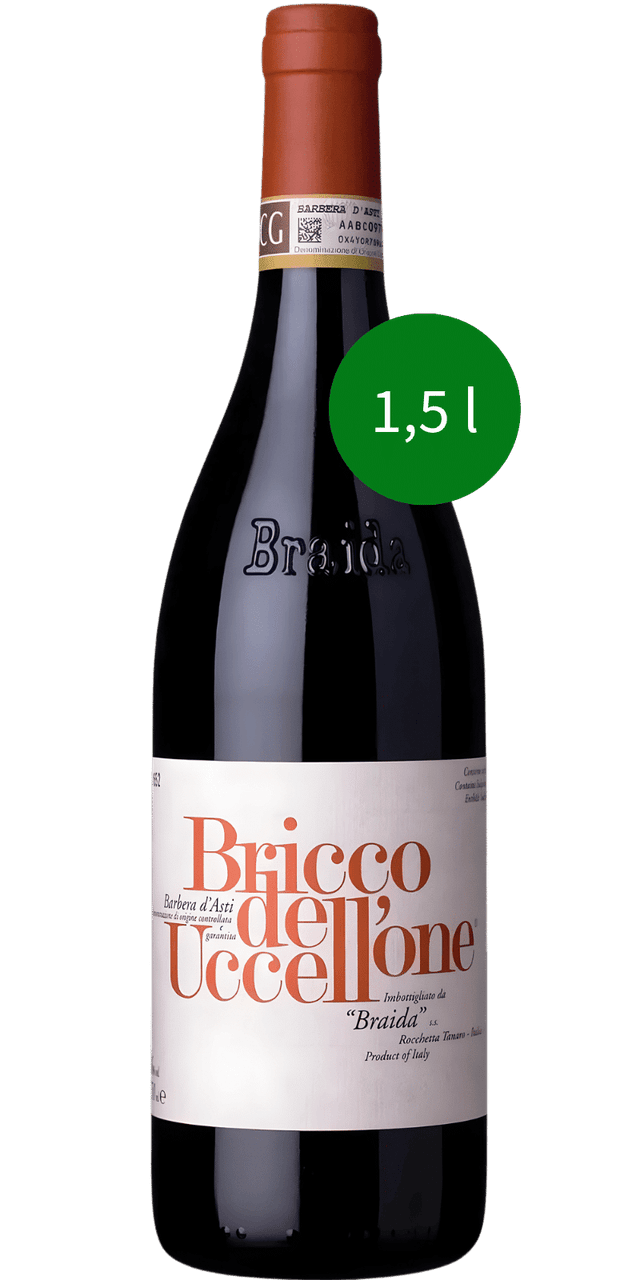 Bricco dell' Uccellone Barbera d'Asti DOCG - Giacomo Bologna Braida - 1,5 L / 2021