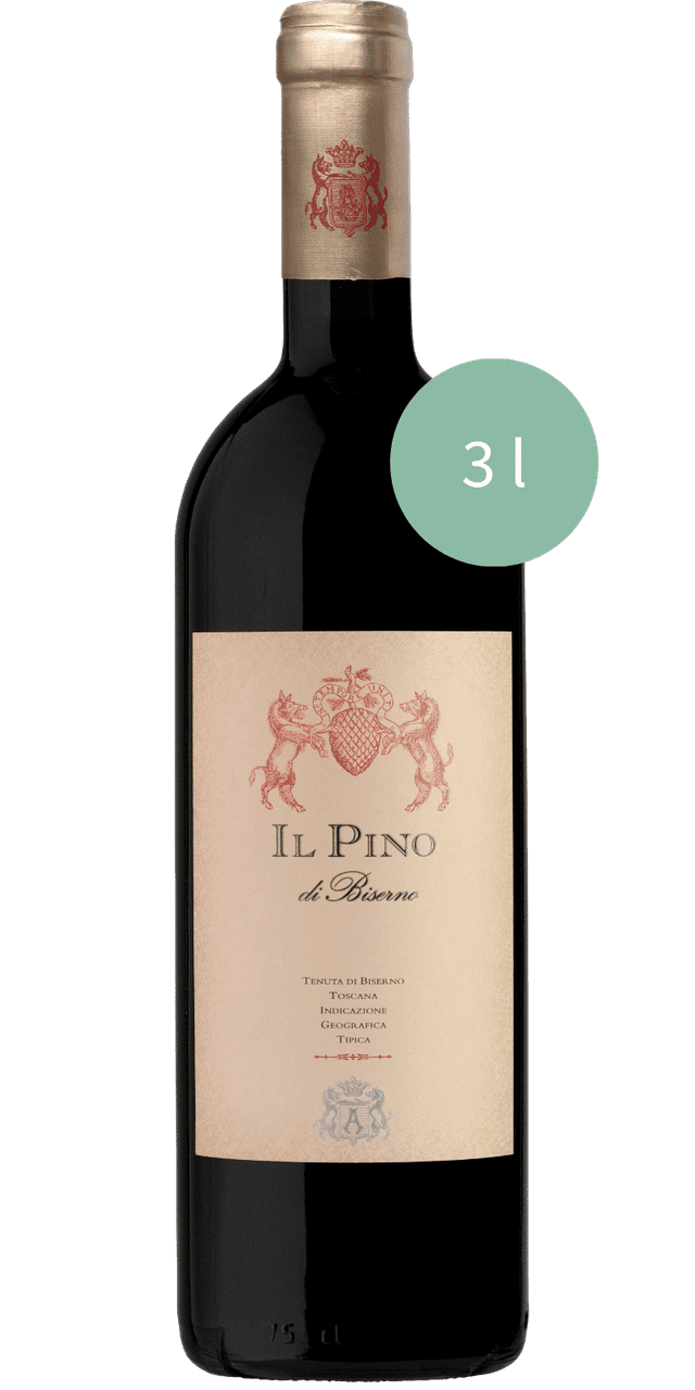 "Il Pino di Biserno" Toscana Rosso IGT 3L Doppelmagnum - Tenuta di Biserno