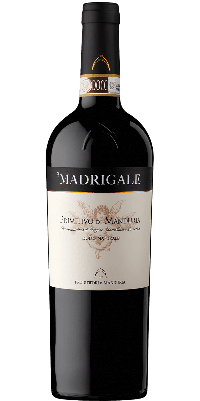Madrigale Primitivo di Manduria DOCG Dolce Naturale - Produttori Vini Manduria
