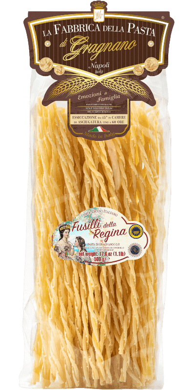 i Fusilli della Regina IGP La Fabbrica della Pasta Pasta di Gragnano 500g