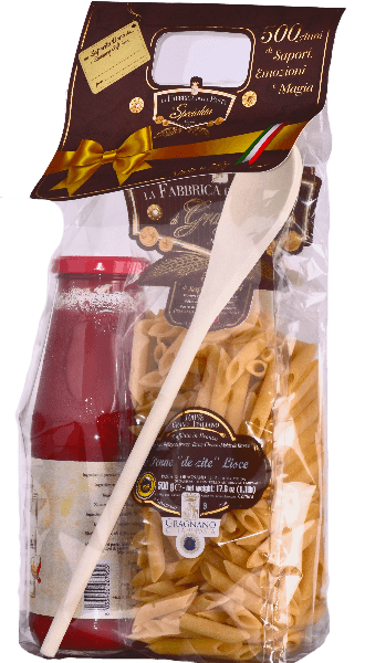 La Fabbrica della Pasta Pasta di Gragnano IGP Sempre Insieme - Kit Penne + Sugo