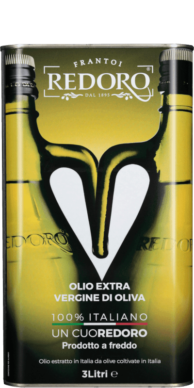Frantoi Redoro Olio Extra Vergine di Oliva Linea Oro 3 Liter