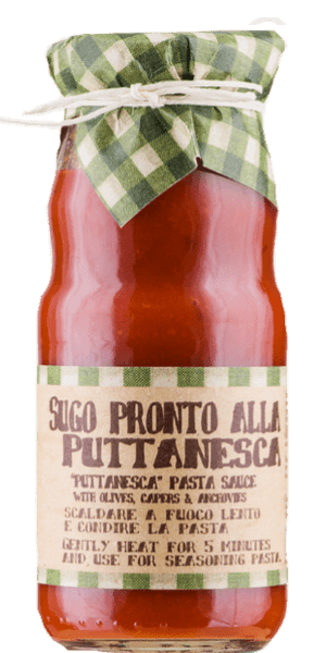 Sugo Pronto alla Puttanesca Casarecci Di Calabria
