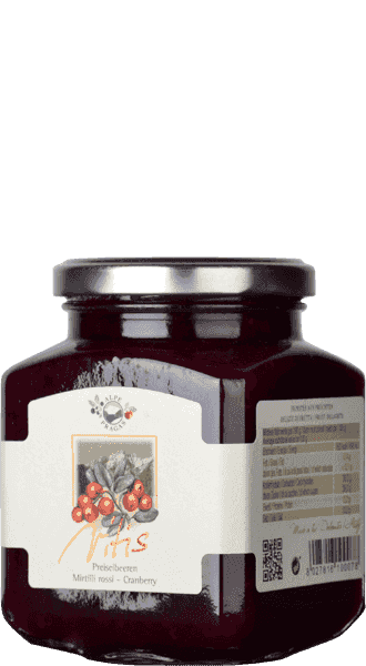 Virtis Preiselbeeren Fruchtaufstrich Alpe Pragas 335g