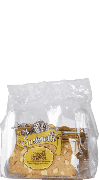 I Sartorelli alle Mandorle Biscotti Le Bontà del Forno Artigianale 170g